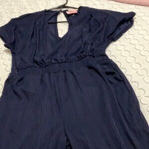 Navy Blue Jumpsuit